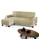 thumbnail image 1 of Protector Cubre Sala Capitonado para sillones modulares en forma de L -Beige, 1 of 1