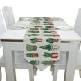 thumbnail image 4 of EREHome Succulents Cactus Table Runner 13x90 Inch, Green Plant Table Cloth Runner for Kitchen Wedding Party Decoration, 4 of 5