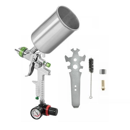 Anself Spray 2.5MM Nozzle HVLP Gravity Feed Power Tools Mini Air Paint Spray For Painting Car Air Brush Spray Sprayer