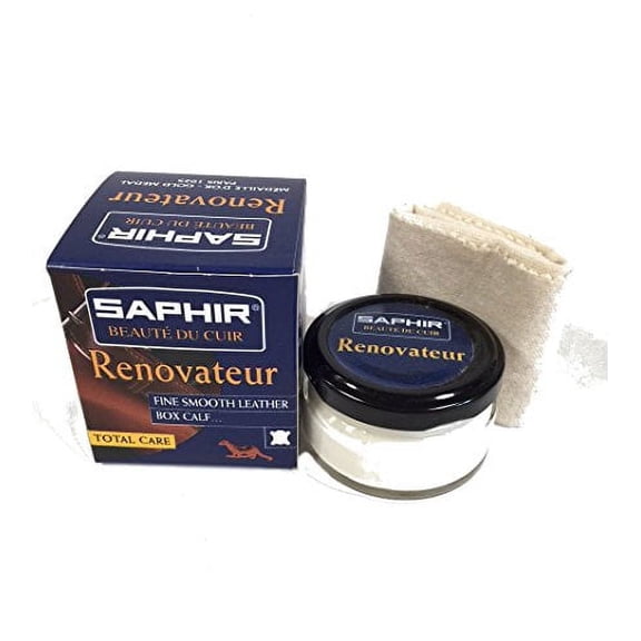 Saphir Renovateur Shoe Polish- All-Purpose, Conditioner Luxury Leather Care Balm