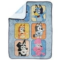 thumbnail image 4 of Bluey Jeté en Molleton Toucher Soie pour Enfants, 100 % Polyester, 4 of 6