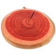 thumbnail image 1 of Cojín de felpa de madera 3D de 33 cm para decoración de sofá, silla o casa, 1 of 5