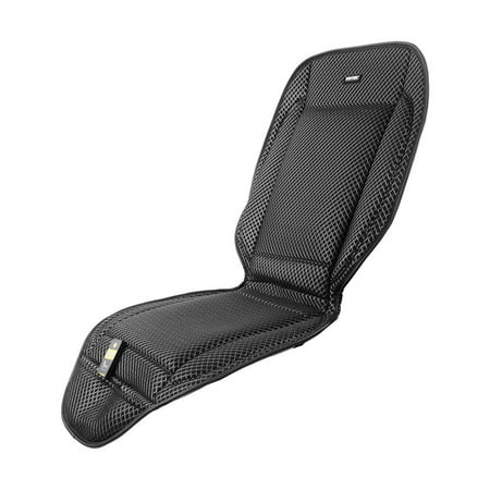 VIOTEK 5-Level Cooling Office/Car Seat Cover: AC/Car Adapter & Remote; Moisture-Wicking & Newly Designed Breathable