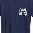 thumbnail image 3 of Youre All Doomed - Women's Short Sleeve Graphic T-Shirt - Friday The 13Th, 3 of 5