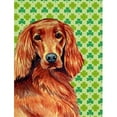 thumbnail image 1 of Drapeau Irlandais de Portrait de Trèfle de Jour de St. Patricks - Taille de Jardin, 1 of 1