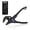 Black, variant on Mini Pliers Wrench, 4-Inch Smooth Jaw Pliers, High-Toughness Alloy Steel Adjustable Wrench Pliers with Smooth Parallel Jaws, Anti-Rust Coating, EDC Pliers for Tight Spaces & Versatile Use