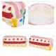 thumbnail image 3 of 1 Pc Bolsa de Maquillaje Pequeña y Duradera para Mujeres, Acolchada, Ideal para Vacaciones, Viaje, Color Algodón Variado, 3 of 3