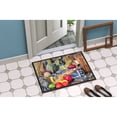 thumbnail image 4 of Carolines Treasures 8538JMAT Barqs and Crabs Door Mat Indoor Rug or Outdoor Welcome Mat 24x36 Doormat 24H X 36W, 4 of 4