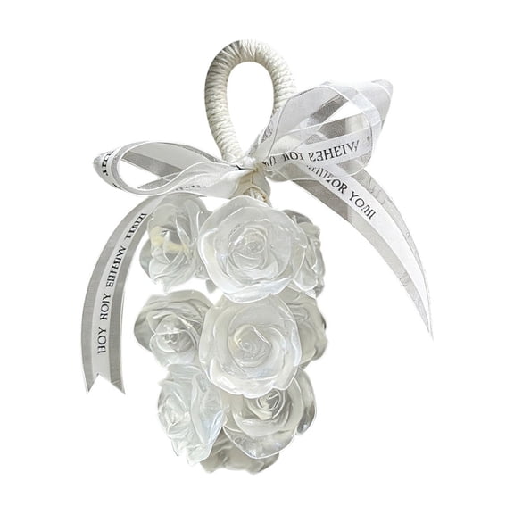Komiseup Handmade Scented Soap Bouquet Rose Soap On A Rope For Washing Hands And Exquisite Home Decor And Gift Choice For Bathroom And Holiday