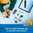 thumbnail image 7 of LEGO City Hot Rod Race Car Building Toy for Kids - Pretend Play Set for Boys & Girls, Ages 5+ - Toy Car W/Racecar Driver Minfigure - Gift Idea for Birthdays - 60485, 7 of 7
