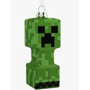 Hallmark Minecraft Creeper Blown Glass Christmas Ornament New With Tag