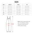 thumbnail image 4 of Elegant Floral Mandala Art Womens Casual Baggy with Pockets Trousers Casual Jumpsuit Sleeveless Suspender Overalls Romper, 4 of 8
