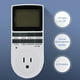 thumbnail image 4 of Enchufe de control de tiempo Enchufe de EE. UU. Pantalla LCD Temporizador Salida 240V para cocina doméstica, 4 of 8
