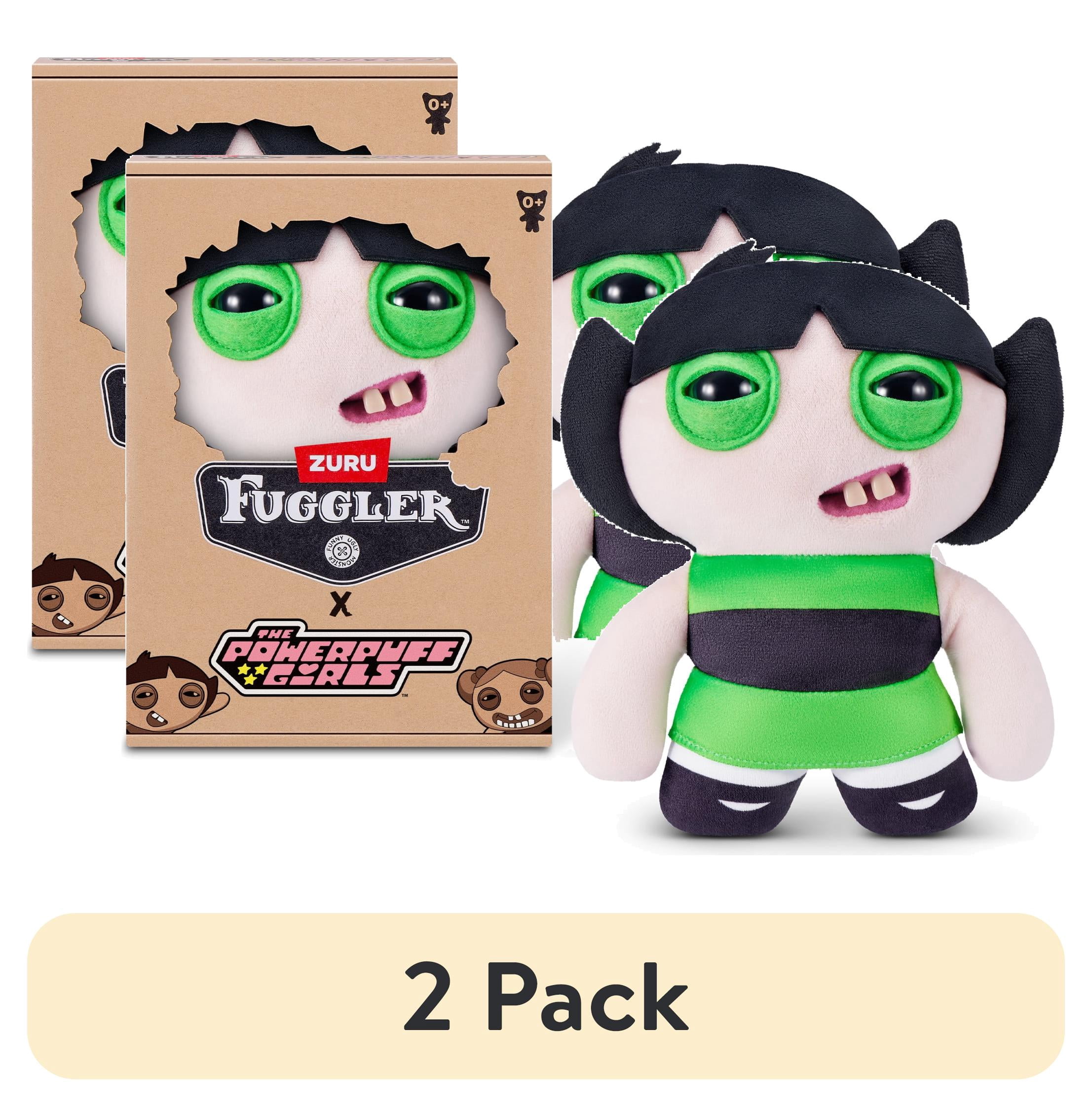 POWERPUFF GIRLS ✖️ZURU FUGGLER 4種 Fuggler Powerpuff Girls Plush Toy, Set of 4, Multicolor - Walmart.com