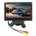 thumbnail image 3 of 12V-24V 7 Inch TFT LCD Color HD Monitor for Car CCTV Reverse Rear View Backup Camera Car Electronic Accessories, 3 of 5