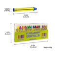 thumbnail image 5 of Painting Face Kit Crayons, 16 Colors Non-toxic Makeup Face Paint Sticks Body Tattoo Crayons Kit Compatible With Kids, Children, Toddlers, Party, Cospl, 5 of 5