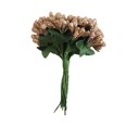 thumbnail image 3 of Berry Picks For Floral Arrangements Mini Artificial Pip Berry Picks Gold Wedding Church Corsages Bows 12Pcs, 3 of 4