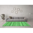 thumbnail image 3 of Ahgly Company Indoor Rectangle Abstract Emerald Green Modern Area Rugs, 6' x 9', 3 of 4