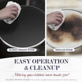 thumbnail image 4 of Baker&rsquo;s Friend Electric Pizza Oven Indoor Countertop, 12 Inch Pizza Maker Machine for Home, Pizza Cooker & Pizza Grill, Premium Glazed Ceramic, 4 of 7