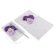 thumbnail image 1 of Cesta para la niña de las flores de la boda, almohada nupcial, kit para invitados a la fiesta con bolígrafo y libro Púrpura, 1 of 9