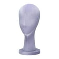 thumbnail image 1 of Cabeza de maniquí, modelo de soporte para peluca, mesa, multiusos, base estable, cabeza de maniquí Púrpura, 1 of 9