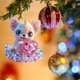 thumbnail image 5 of Ireezec Acrylic Christmas Ornament Hanging Decorations for Tree Home Party Festival Gifts, Holiday Decorative Pendant with Angelic Design for Firep Wall Car Mirror Decor, 5 of 6
