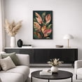thumbnail image 5 of Framed Canvas Wall Art Tropical Leaves Botanical Print for Living Room Decoration - 24"x36" BLACK, 5 of 8