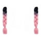 thumbnail image 2 of Vogacara Trenzas con extensiones de cabello trenzado, materiales fáciles de moda, cabello trenzado sintético Type5 NO5, 2 of 6