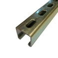 thumbnail image 2 of 1.625" x 1.625" x 12 inches, 12 gauge, Gold Galvanized Steel Strut Channel, Slotted, 2 of 2