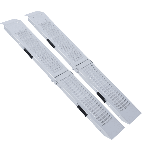 Folding Loading Ramps 63" Pack of 2, 950lb Capacity for Motorbikes