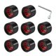 thumbnail image 1 of 8Pack 95A 58mmx39mm,Indoor Quad Roller Skate Wheels,PU Wear-Resistant Wheels Double-Row Roller Skate, 1 of 5