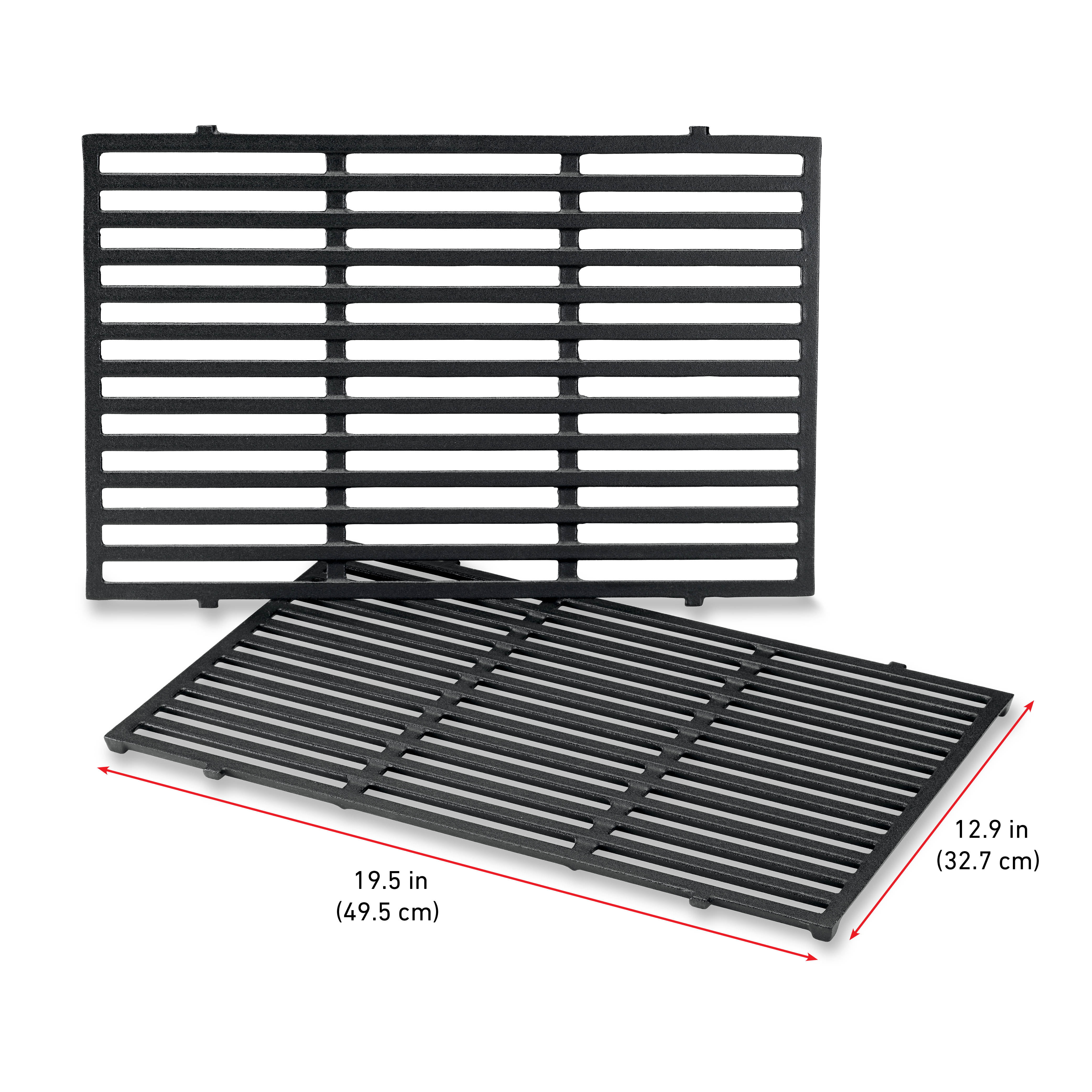 Details about   Cooking Grates 2-Pack for Weber Spirit  7522 7523 Genesis Silver A 