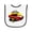 White and Black, variant on Inktastic Race Car 1st Birthday Baby Terry Cloth Bib