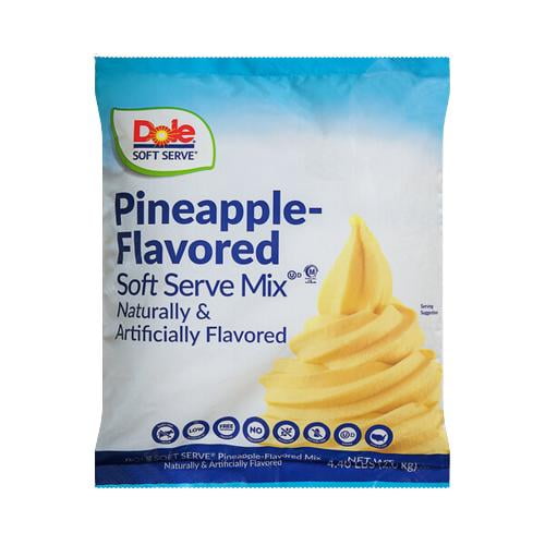 DOLE Pineapple Soft Serve Ice Cream Mix 4.4 lb/1.99 kgs-Authentic Dolewhip Same As Found in Disneyland and Hawaii by Dole