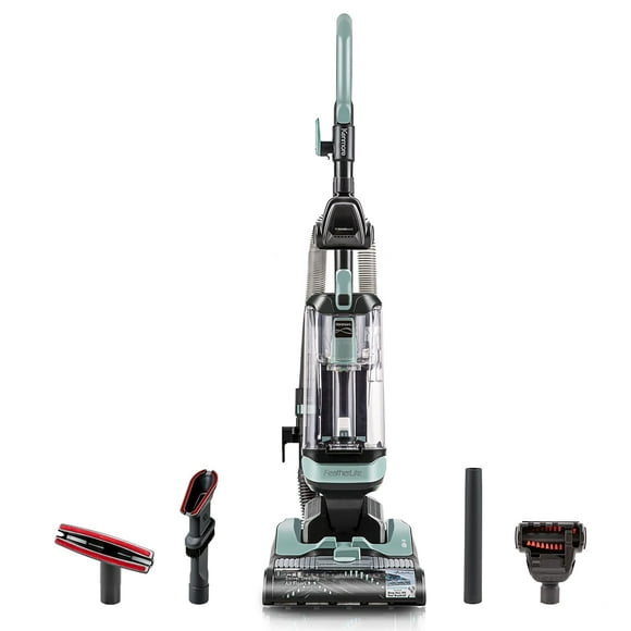 Kenmore DU1275 Bagless Upright Vacuum Lightweight Carpet Cleaner with 4 Height Adjustment, Hair Eliminator brushroll, Pet HandiMate & 2 Cleaning Tools, Light Green