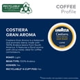 thumbnail image 3 of (4 pack) Lavazza, Costiera Gran Aroma Light Roast K-Cup Coffee Pods, 22 Count, 3 of 19