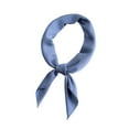 thumbnail image 2 of Fewfanhot Solid Color Silk Scarf Silk Hair Wrap Head Scarf Lightweight Square Neckerchief for Women, 2 of 2