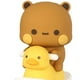 thumbnail image 3 of Bubu dudu panda oso figura juguetes 6.5cm Kawaii cumpleaños regalo de Navidad 2pcs, 3 of 6