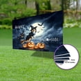 thumbnail image 3 of Happy Halloween Shetland Sheepdog Witch Pumpkins Bats Yard Sign Sheltie Dog Lover Gifts Outdoor Home Lawn Garden Porch Decor - 13012, 3 of 5