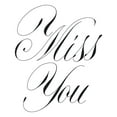 thumbnail image 2 of Spellbinders Press Plate By Paul Antonio-Copperplate Miss You, 2 of 5