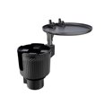 thumbnail image 1 of Bandeja genérica para portavasos, bandeja para mesa de comida, práctico portavasos para coche, expansor, organizador interior para aperitivos, SUV, Negro, 1 of 8