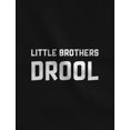 thumbnail image 3 of Big Brothers Rule Little Brothers Drool Boys Set Siblings Gift Shirt & Bodysuit Big Bro Cali Blue 3T / Lil Bro Aqua 24M (18-24M), 3 of 5
