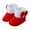 Red, variant on Dakaela Baby Girls Winter Boots Toddler Warm Snow Booties Fleece Lined Non Slip Infant Kids House Shoes
