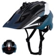 thumbnail image 1 of Casco De Bicicleta De Montaña Para Adultos Casco De Bicicleta De Montaña Con Luz Trasera De Seguridad Casco De Bicicleta Casco De Ciclismo Con Montura De Cámara Y Visera Desmontable Yuarrent OD015659-01, 1 of 6