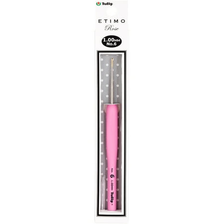 UPC: 0846550015008 | Tulip Etimo Rose Steel Crochet HookSize 6/1.0mm
