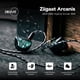 thumbnail image 2 of Monitor auditivo Linsoul ZiigaAT Arcanis 2DD+5BA Hybrid IEM Wired, 2 of 8
