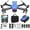 Blue, variant on F190 Foldable Drone with 4K FPV Camera,Altitude Hold & Trajectory Flight,2.4G Remote Control Quadcopter,Gift for Boys Girls