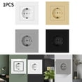 thumbnail image 3 of 16A Power Socket European Standard Power Socket 86mm*86mm PC Wall Socket, 3 of 4
