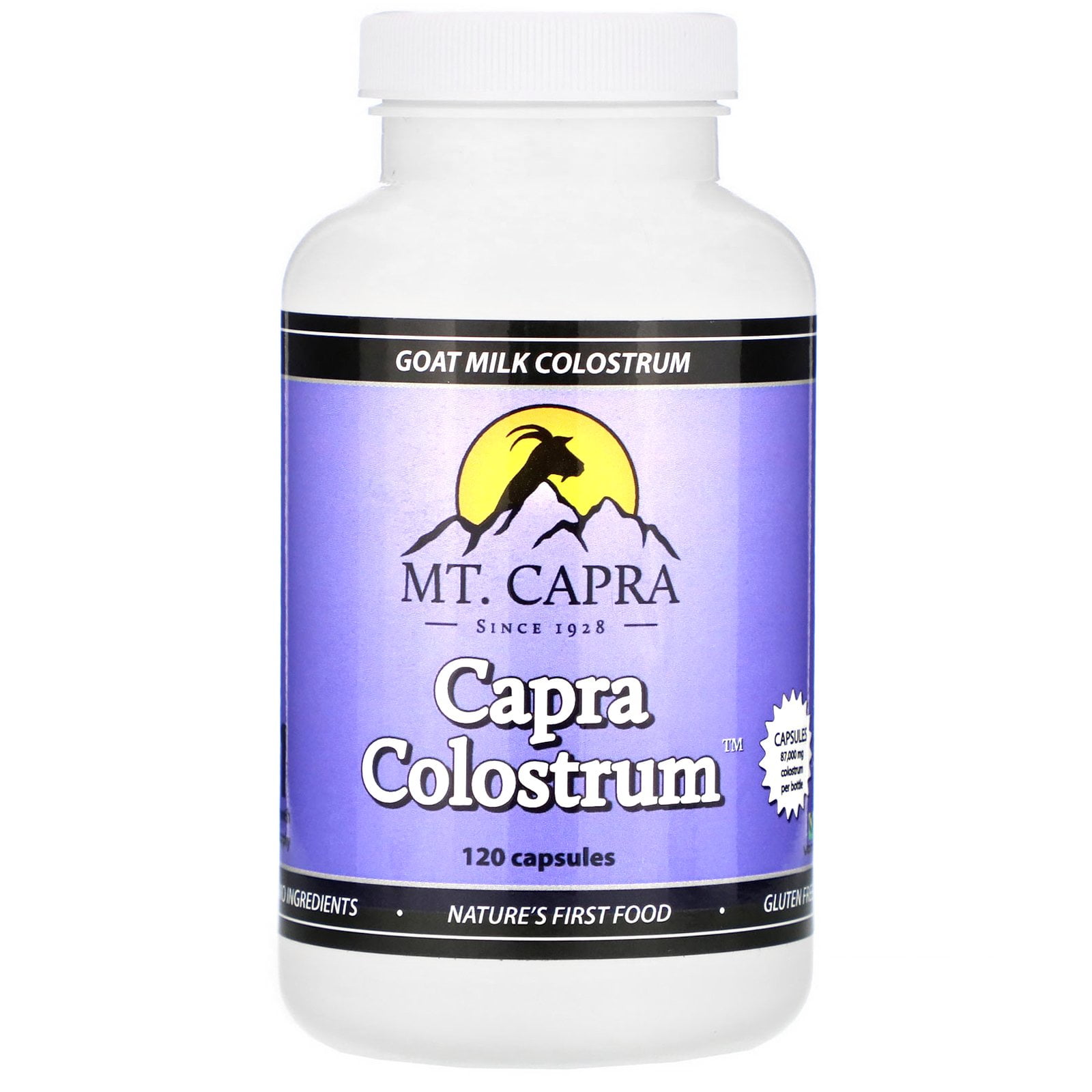 Mt. Capra Capra Colostrum, Goat Milk Colostrum, 120 Capsules Walmart