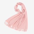 thumbnail image 2 of Mifelio Scarf for Men &Wool Lightweight Wool Scarf for Women Soft Feel Pashmina Shawl Wrap Mens Scarf Pink, 2 of 7